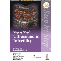 Step by Step Ultrasound in Infertility book by Narendra Malhotra, Nidhi Gupta - Back Cover