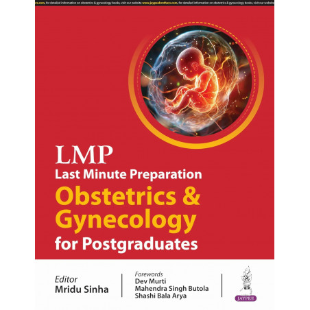 LMP LAST MINUTE PREPARATION OBSTETRICS & GYNECOLOGY FOR POSTGRADUATES book by Mridu Sinha