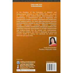 FOGSI EEBR 2025 ETHICAL & EVIDENCE-BASED RECOMMENDATIONS: ENDOMETRIOSIS book by Sunita Tandulwadkar, Pankaj Talwar - Additional