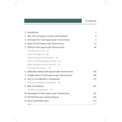 GOLD STANDARD TECHNIQUE OF TOTAL LAPAROSCOPIC HYSTERECTOMY book by Sukhadiya Mehul V - Additional Image 6