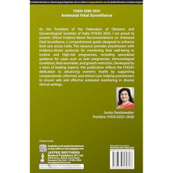 FOGSI EEBR 2025 ETHICAL & EVIDENCE-BASED RECOMMENDATIONS :ANTENATAL FETAL SURVEILLANCE book by Sunita Tandulwadkar, Pooja Lo… -