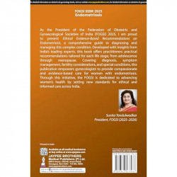 FOGSI EEBR 2025 ETHICAL & EVIDENCE-BASED RECOMMENDATIONS: ENDOMETRIOSIS book by Sunita Tandulwadkar, Pankaj Talwar - Additional