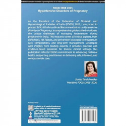 FOGSI EEBR 2025 ETHICAL & EVIDENCE-BASED RECOMMENDATIONS:HYPERTENSIVE DISORDERS OF PREGNANCY book by Sunita Tandulwadkar, Am… -