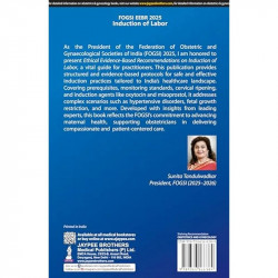 FOGSI EEBR 2025 ETHICAL & EVIDENCE-BASED RECOMMENDATIONS:INDUCTION OF LABOR book by Sunita Tandulwadkar, Manju Puri - Additional