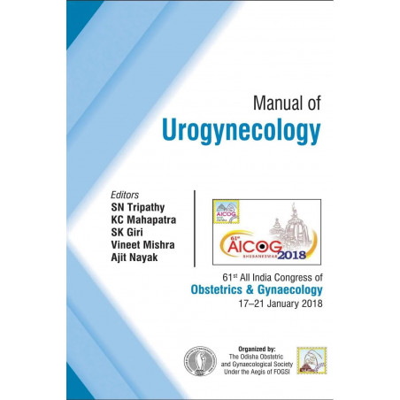 AICOG MANUAL OF UROGYNECOLOGY book by Tripathy SN