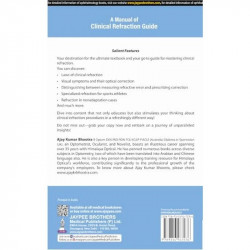 A MANUAL OF CLINICAL REFRACTION GUIDE book by Ajay Kumar Bhootra - Additional Image 4