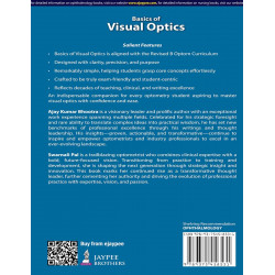 Basics of Visual Optics: A Foundational Optometry Textbook for B.Optom Students | Schematic Eye, Convergence, Emmetropia, Am… -