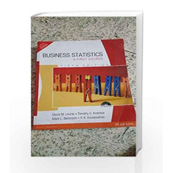 Business Statistics: A First Course, 5e by Levine/Viswanathan Book-9788131731574