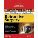REFRACTIVE SURGERY INSTANT CLINICAL DIAGNOSIS IN OPHTHALOMOLOGY,1/E,2009 book by Garg