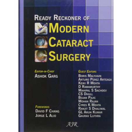 Ready Reckoner of Modern Cataract Surgery book by Garg