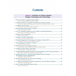 Surgical Techniques In Ophthalmology Cataract Surgery book by Garg - Back Cover