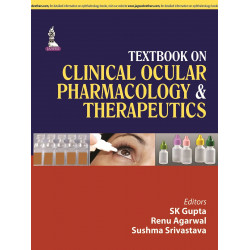 TEXTBOOK ON CLINICAL OCULAR PHARMACOLOGY & THERAPEUTICS book by Gupta Sk