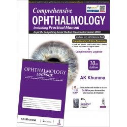 Comprehensive Ophthalmology (Including Practical Manual), 10/E for MBBS Students | Practical Ophthalmology with Free Logbook…