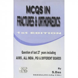 MCQS IN FRACTURES & ORTHOPAEDICS book by S Das - Back Cover