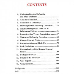 Step by Step Management of Lower Limbs Deformity with DVD-ROM book by Rajendra Kumar Kanojia - Back Cover