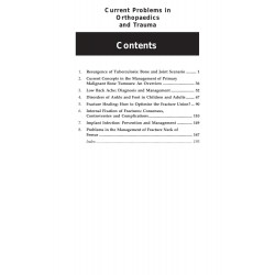 CURRENT PROBLEMS IN ORTHOPAEDICS & TRAUMA book by Mohanti - Back Cover