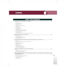 SURGICAL MANAGEMENT OF CERVICAL DISC HERNIATION (WFNS SPINE COMMITTEE) book by Ramani - Additional Image 4