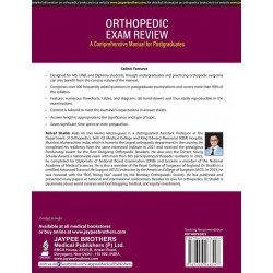 Orthopedic Exam Review, 2/E for MS, DNB & Diploma Orthopedic Postgraduates | 300+ PG Exam Questions with Hand-Drawn Flowchar… -