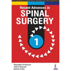 RECENT ADVANCES IN SPINAL SURGERY VOL.1 book by Vaccaro Alexander R - Back Cover