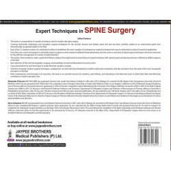 EXPERT TECHNIQUES IN SPINE SURGERY book by Arjun Sebastian Alexander R Vaccaro - Additional Image 3
