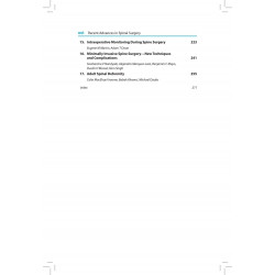 RECENT ADVANCES IN SPINAL SURGERY VOL.1 book by Vaccaro Alexander R - Additional Image 7