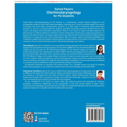 Solved Papers Otorhinolaryngology for PG Students | Last 20 Years Solved Question Papers (PYQs) from AIIMS, PGI, DNB and RGU… -