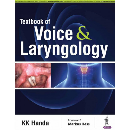 TEXTBOOK OF VOICE & LARYNGOLOGY book by K. K. Handa