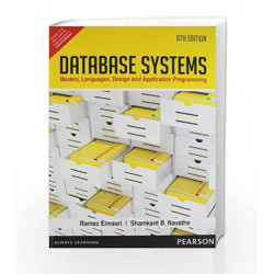 Database Systems: Models,Languages,Design and Application Programming, 6e by Elmasri Book-9788131792476