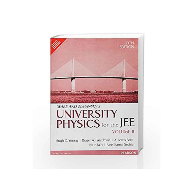 University Physics for the JEE - Vol. II by Nitin Jain Book-9788131793534