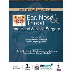 AN ILLUSTRATED TEXTBOOK OF EAR, NOSE & THROAT AND HEAD & NECK SURGERY book by Rakesh Prasad Shrivastav