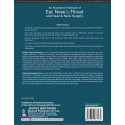 AN ILLUSTRATED TEXTBOOK OF EAR, NOSE & THROAT AND HEAD & NECK SURGERY book by Rakesh Prasad Shrivastav - Back Cover