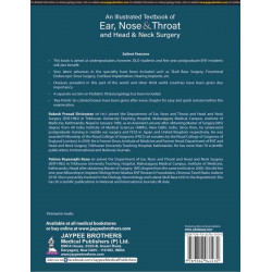 AN ILLUSTRATED TEXTBOOK OF EAR, NOSE & THROAT AND HEAD & NECK SURGERY book by Rakesh Prasad Shrivastav - Back Cover