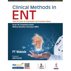 CLINICAL METHODS IN ENT book by PT Wakode