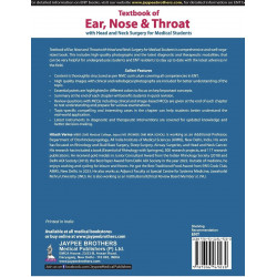 TEXTBOOK OF EAR, NOSE AND THROAT WITH HEAD AND NECK SURGERY FOR MEDICAL STUDENTS: Including Clinical and Pathological Aspect… -