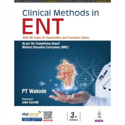CLINICAL METHODS IN ENT book by PT Wakode - Back Cover