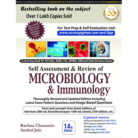 Self Assessment & Review of Microbiology & Immunology book by Rachna Chaurasia, Anshul Jain