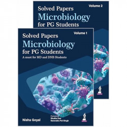 Solved Papers Microbiology for PG Medical Students (2 Vols Set): A must have for MD and DNB Exam Prep: A Must for MD and DNB… -