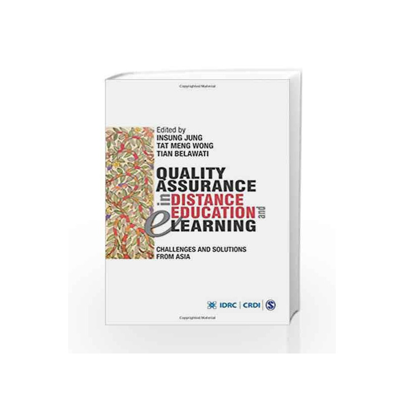 Quality Assurance in Distance Education and E-learning: Challenges and Solutions From Asia by Insung Jung Book-9788132110064