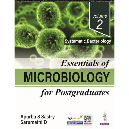 Essentials of Microbiology for Postgraduates (Vol-2): Systematic Bacteriology | Comprehensive MD/DNB Reference with 1000+ Fi…