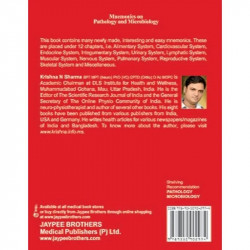 MNEMONICS ON PATHOLOGY AND MICROBIOLOGY book by Krishna N Sharma - Back Cover