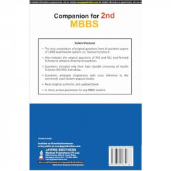 Companion for 2nd MBBS, 17/E for RGUHS 2nd Year MBBS Students | Chapterwise Solved Question Papers in Pathology, Microbiolog… -