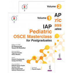 IAP Pediatric OSCE Masterclass for Postgraduates (2 Vols Set) | OSCE Question Bank for MD/DNB Pediatrics Exam with Karyotype…