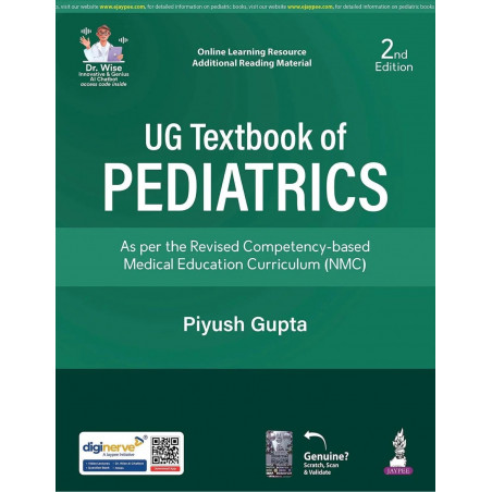 UG Textbook of Pediatrics, 2/E for MBBS Students | As per Revised NMC Competency-Based Medical Education Curriculum | Color-…