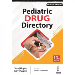 PEDIATRIC DRUG DIRECTORY book by Suraj Gupte - Back Cover