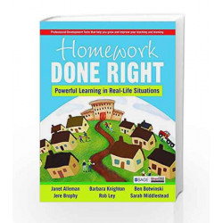 Homework Done Right: Powerful Learning in Real-Life Situations by Janet Book-9788132116042