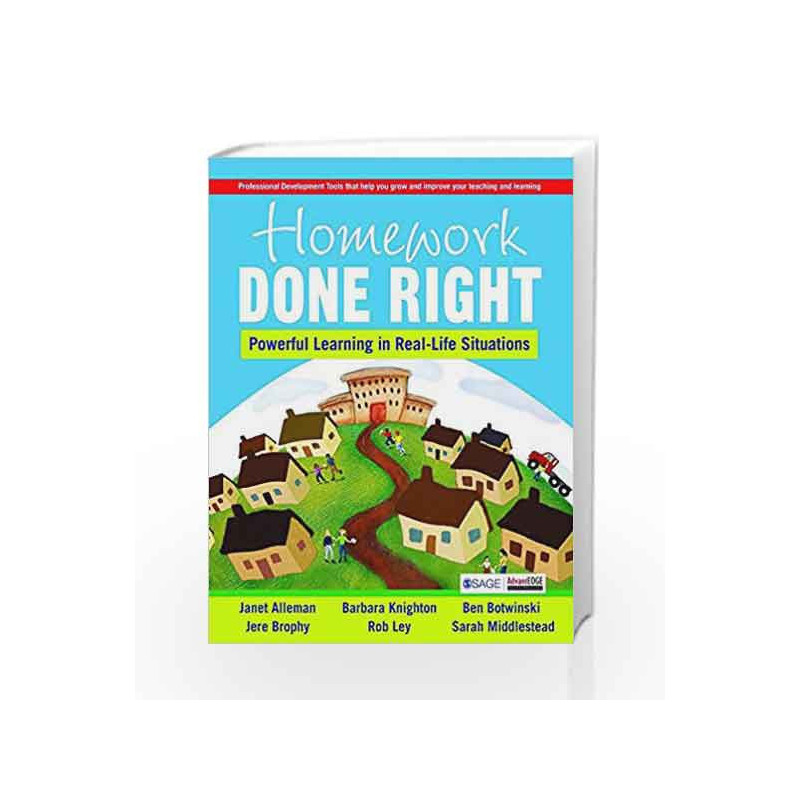 Homework Done Right: Powerful Learning in Real-Life Situations by Janet Book-9788132116042