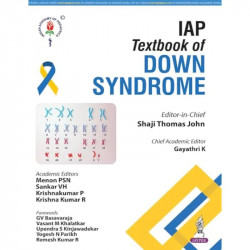 IAP TEXTBOOK OF DOWN SYNDROME book by Shaji Thomas John - Back Cover