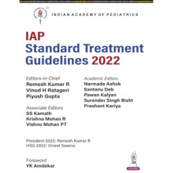 IAP STANDARD TREATMENT GUIDELINES 2022 book by Remesh Kumar - Back Cover