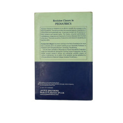 Revision Classes in Pediatrics book by Pushpendra Magon - Back Cover