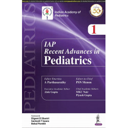 IAP Recent Advances in Pedatrics 1 book by PSN Parthasarathy,A ; Menon